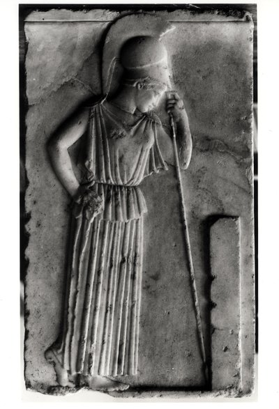 Relief of the Mourning Athena by Greek